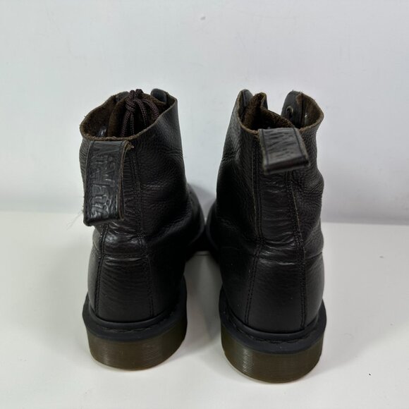 Dr. Martens Pebbles Leather Lace Up Boots Dark Brown Men's Size 11 - Picture 13 of 16